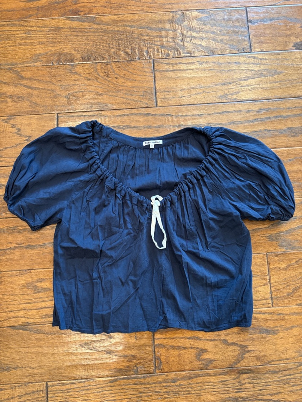 Reformation Tie Neck Women’s Blouse